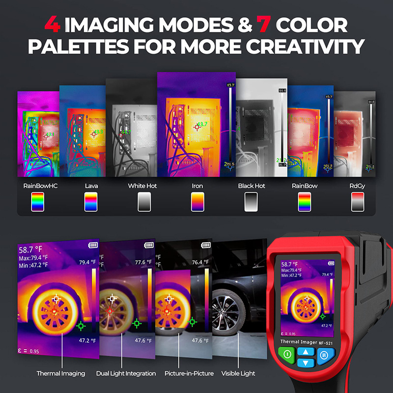 NOYAFA NF-521 Infrared Thermal - Nf 521 Thermal Imaging Camera ulasan dan harga